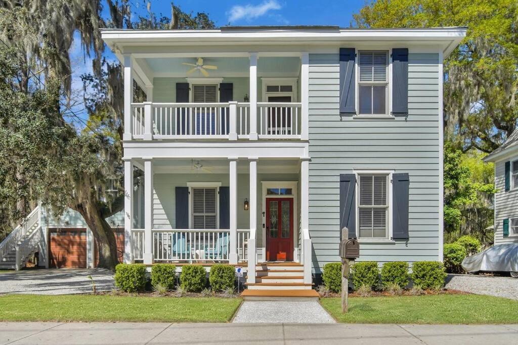 The Bluffton Village Home - 5 Bedroom In Old Town W Carriage Home Exterior photo