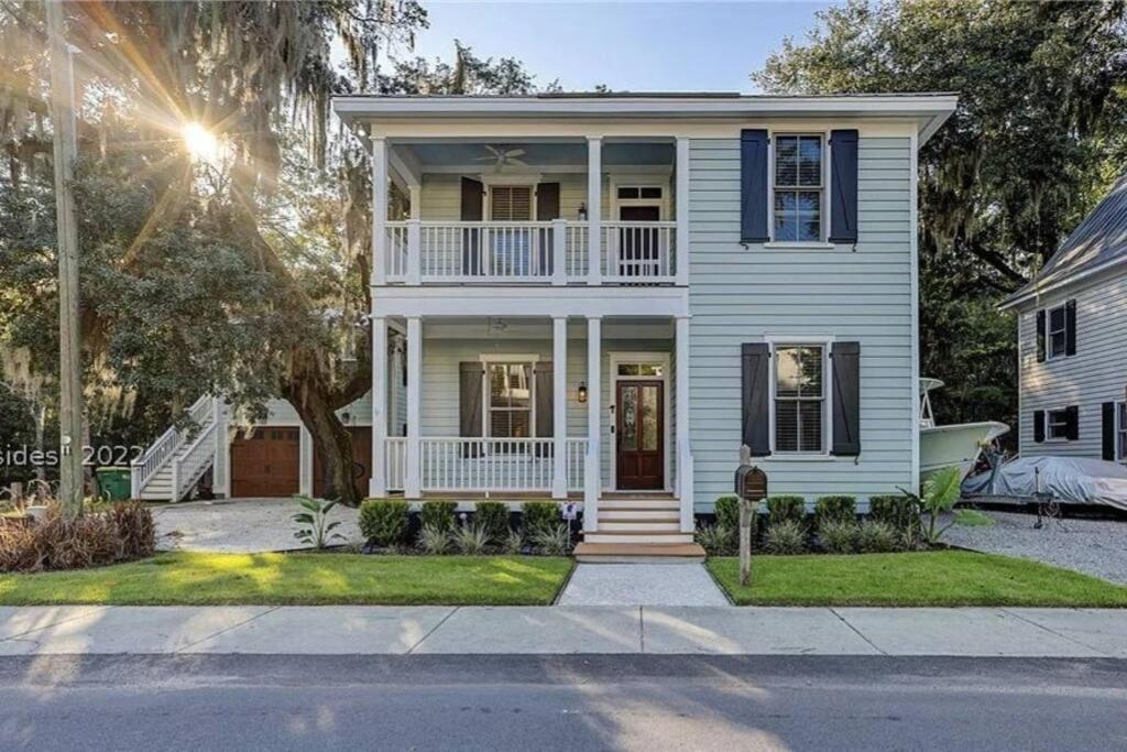 The Bluffton Village Home - 5 Bedroom In Old Town W Carriage Home Exterior photo